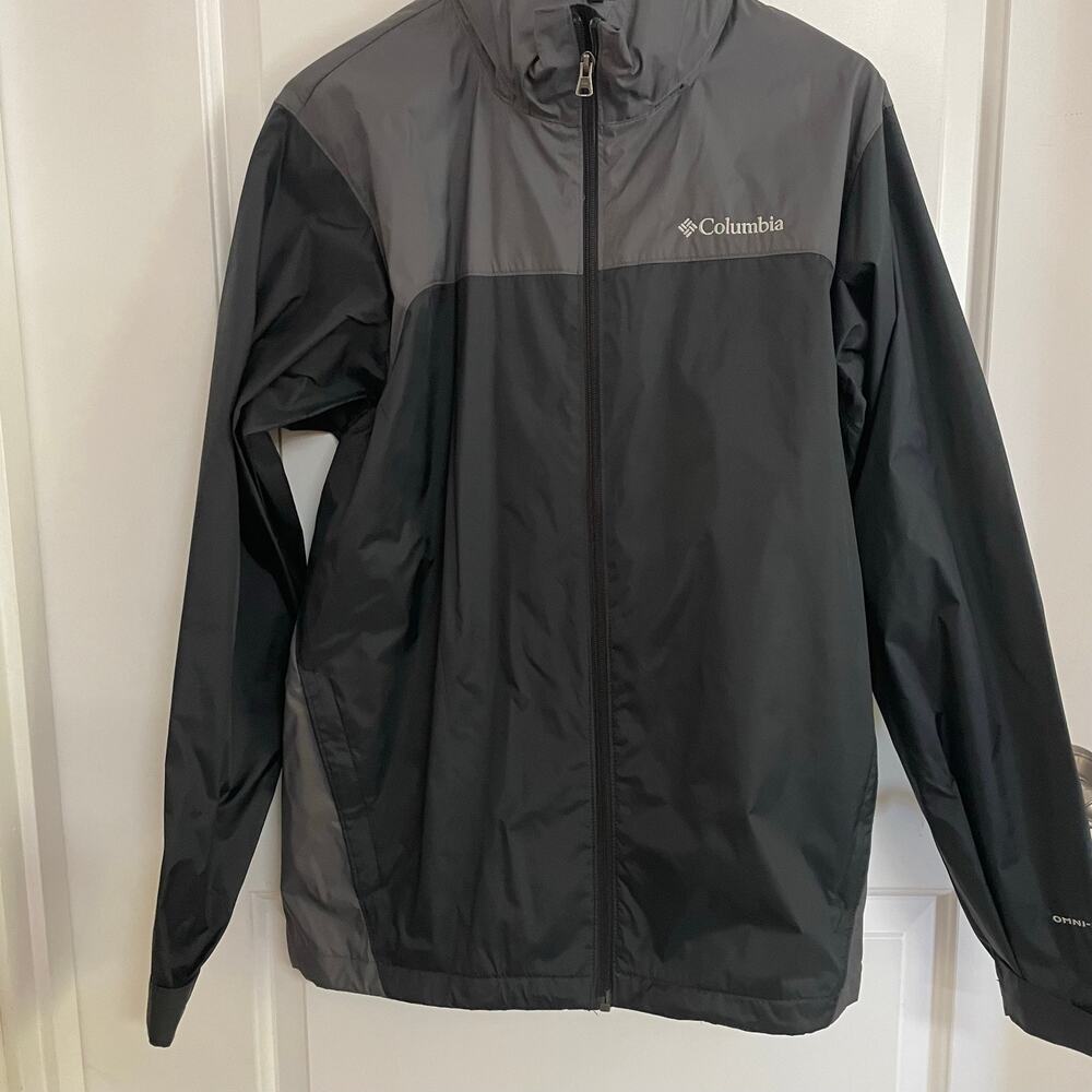 Columbia Sportswear Mens Medium Glennaker Lake Rain Jacket Packable